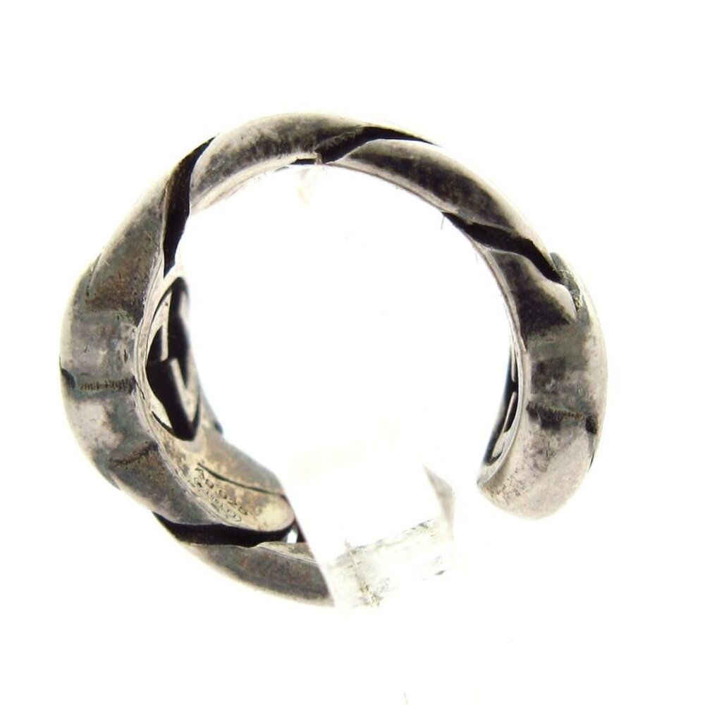 Gucci Earrings Interlocking Silver - image 2